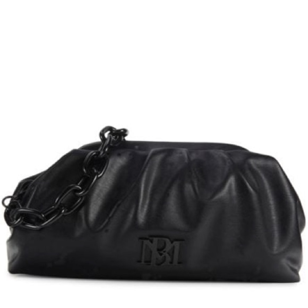 Badgley Mischka Ruched Convertible Clutch NWOT